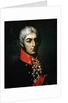 Portrait of Prince Peter Bagration Russian general by School Russian