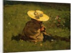 Girl in the grass, c.1895 by Willem de Zwart