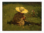Girl in the grass, c.1895 by Willem de Zwart