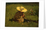 Girl in the grass, c.1895 by Willem de Zwart