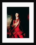 Portrait of George Washington 1772 by Charles Willson Peale