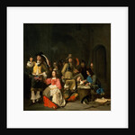 A Company of Soldiers in a Guardroom preparing for Battle by Simon Kick