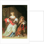 A couple making music by Adriaan van der Werff