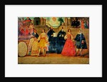 Double wedding between two Inca women and two Spaniards in 1558, c.1750 by Spanish School