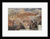The Conquest of Tenochtitlan, 17th century by Spanish School