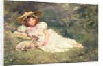 The Little Shepherdess by Arthur Dampier May