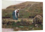 The Winkle Gatherer, 1869 by John Dawson Watson
