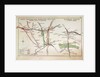 Transport map of London, c.1915 by English School