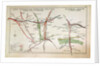 Transport map of London, c.1915 by English School