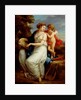 Sappho inspired by Love by Angelica Kauffman