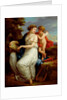 Sappho inspired by Love by Angelica Kauffman