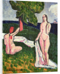 Two Bathers under a Tree, 1889 by Emile Bernard
