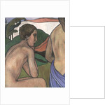 Seated Male Nude in a Landscape, c.1889-90 by Charles Filiger