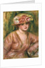 The Rose Hat or Portrait of Lady Hessling by Pierre Auguste Renoir