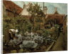 A Flemish Garden by Henri de Braekeleer