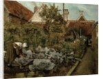 A Flemish Garden by Henri de Braekeleer
