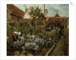 A Flemish Garden by Henri de Braekeleer
