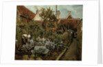 A Flemish Garden by Henri de Braekeleer