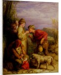 Giving a bite by William Mulready