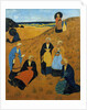 Young Breton Women wearing Shawls, or The Girls of Douarnenez, 1895 by Paul Serusier