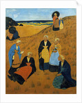 Young Breton Women wearing Shawls, or The Girls of Douarnenez, 1895 by Paul Serusier