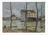 The Mills at Moret-sur-Loing, Winter, 1890 by Alfred Sisley
