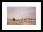 The Loing at Saint-Mammes, 1884 by Alfred Sisley