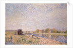 The Loing at Saint-Mammes, 1884 by Alfred Sisley