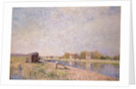 The Loing at Saint-Mammes, 1884 by Alfred Sisley