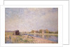 The Loing at Saint-Mammes, 1884 by Alfred Sisley