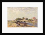 The Loing at Saint-Mammes, 1885 by Alfred Sisley