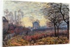 Landscape near Louveciennes, 1873 by Alfred Sisley