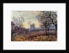 Landscape near Louveciennes, 1873 by Alfred Sisley