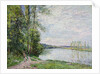 The Riverside Road from Veneux to Thomery, 1880 by Alfred Sisley
