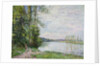 The Riverside Road from Veneux to Thomery, 1880 by Alfred Sisley