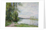 The Riverside Road from Veneux to Thomery, 1880 by Alfred Sisley