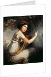 Portrait of Julie Le Brun, c.1797 by Elisabeth Louise Vigee-Lebrun
