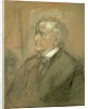 Portrait of Richard Wagner 1868 by Franz Seraph von Lenbach