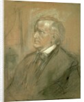 Portrait of Richard Wagner 1868 by Franz Seraph von Lenbach