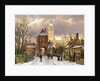 Winter Scene in Amsterdam by Willem Koekkoek