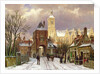 Winter Scene in Amsterdam by Willem Koekkoek