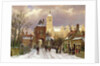 Winter Scene in Amsterdam by Willem Koekkoek