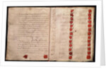 Articles of Union between England and Scotland from the House of Lords record office, 1707 by Anonymous