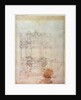 Inv. L859 6-25-823. R. Design for a tomb by Michelangelo Buonarroti