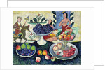 Still Life of Fruit, 1913 by Ilya Ivanovich Mashkov