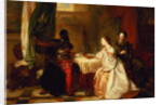 Othello Relating His Adventures to Desdemona, 1869 by Robert Alexander Hillingford