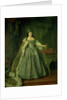 Portrait of the Empress Anna Ivanovna 1730 by Louis Caravaque