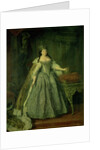 Portrait of the Empress Anna Ivanovna 1730 by Louis Caravaque