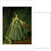 Portrait of the Empress Anna Ivanovna 1730 by Louis Caravaque