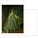 Portrait of the Empress Anna Ivanovna 1730 by Louis Caravaque